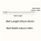 2PC Tactical Waist Belt - Durable Automatic Buckle, Perfect for Outdoor Adventures, Unisex Accessories for Men and Women