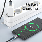 CABLETIME USB C to USB C Cable PD100W Type C Cable Alluminum Shell Braided 5A Fast Charging 480Mbps Fast Transmisson for Laptop iPhone 17