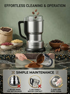 Multi-functional Electric Grinder, High-Power Food-grade Coffee & Grain Grinder,Coffee Lovers & Baby Complementary Food