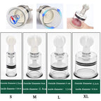 Professional Cupping Medical Chinese Vacuum Body Massager Vacuum Cupping Stimulation Nipple Sucker Inverted Suction Enlarger Cup
