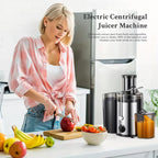 Multifunctional Juicer,Blender,Food Processor 3 Inch WideMouth Extractor for Fruits and Vegetables.Easy toClean,Simple to Assemble,Fully Detachable.Features a HighJuice Yield and Rapid Extraction for Fresh Fruit VegetableJuic