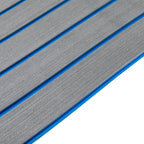 240*60cm/240*90cm EVA Foam Non-Slip Boat Deck Mat 6mm Thick Waterproof Marine Yacht Faux Teak Decking Sheet Flooring Carpet Pad