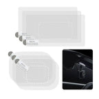 Car Electrostatic Sticker Auto Transparent Seamless Windshield Double-sided Stickers Dashcam Stability Transparent Antifall