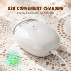 1 PCS Universal Automatic Fingernail Grinder, 3 Speeds Electric Nail Clipper, Portable Nail Cutter and Trimmer with LED Light & Clip Storage, Electric Toenail Clippers for Seniors & Adults