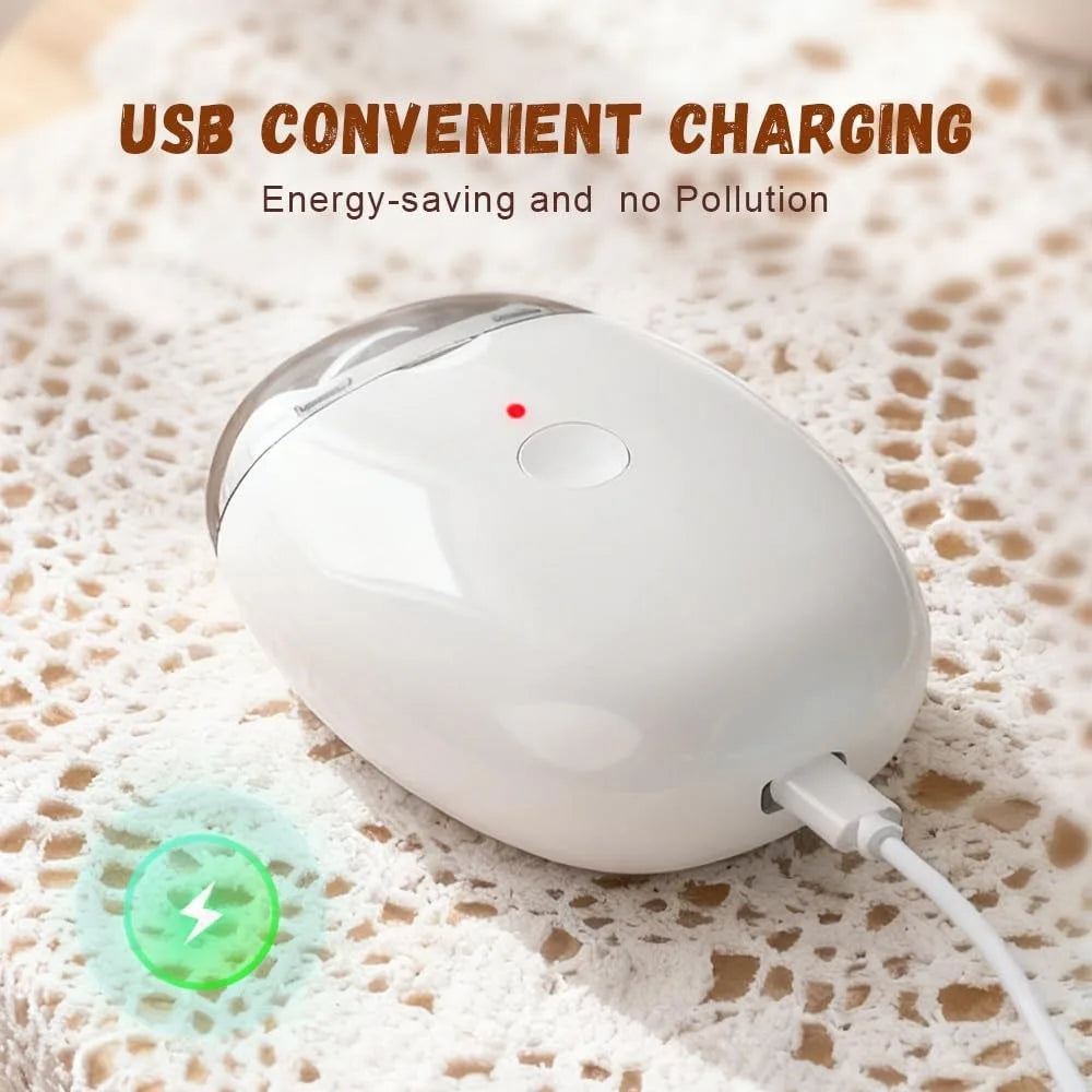 1 PCS Universal Automatic Fingernail Grinder, 3 Speeds Electric Nail Clipper, Portable Nail Cutter and Trimmer with LED Light & Clip Storage, Electric Toenail Clippers for Seniors & Adults