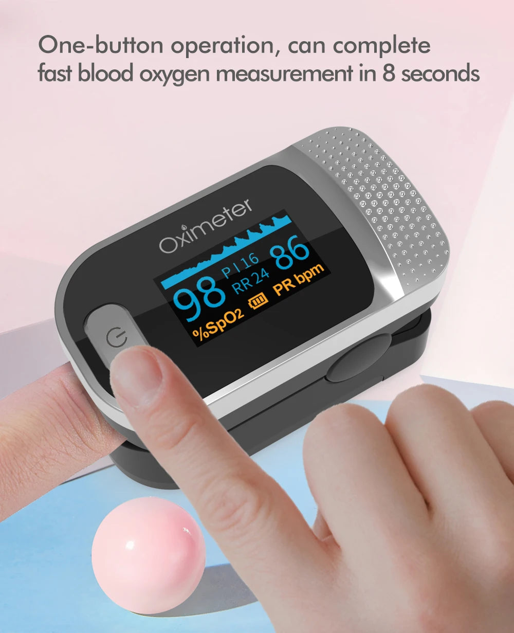 Tensiometer Or Finger Oximeter Medical Digital Blood Pressure Monitor Heart Rate Pulse Meter Household Automatic Tonometer