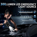 Jump Starter with Air Compressor, 4000A 150PSI Battery Jumper Starter Portable (9.0 Gas/8.0L Diesel)