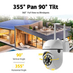 SZSINOCAM 3MP Wifi IP Wireless Security Surveillance PTZ Camera 4X Zoom Cameras Tracking Two-way Audio HD Night Color Camera