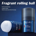 Portable Body Deodorant For Men Smooth Solid Stick Light and Fresh Scent  Men's Solid Perfume 72 Hour Odor Control for Sports