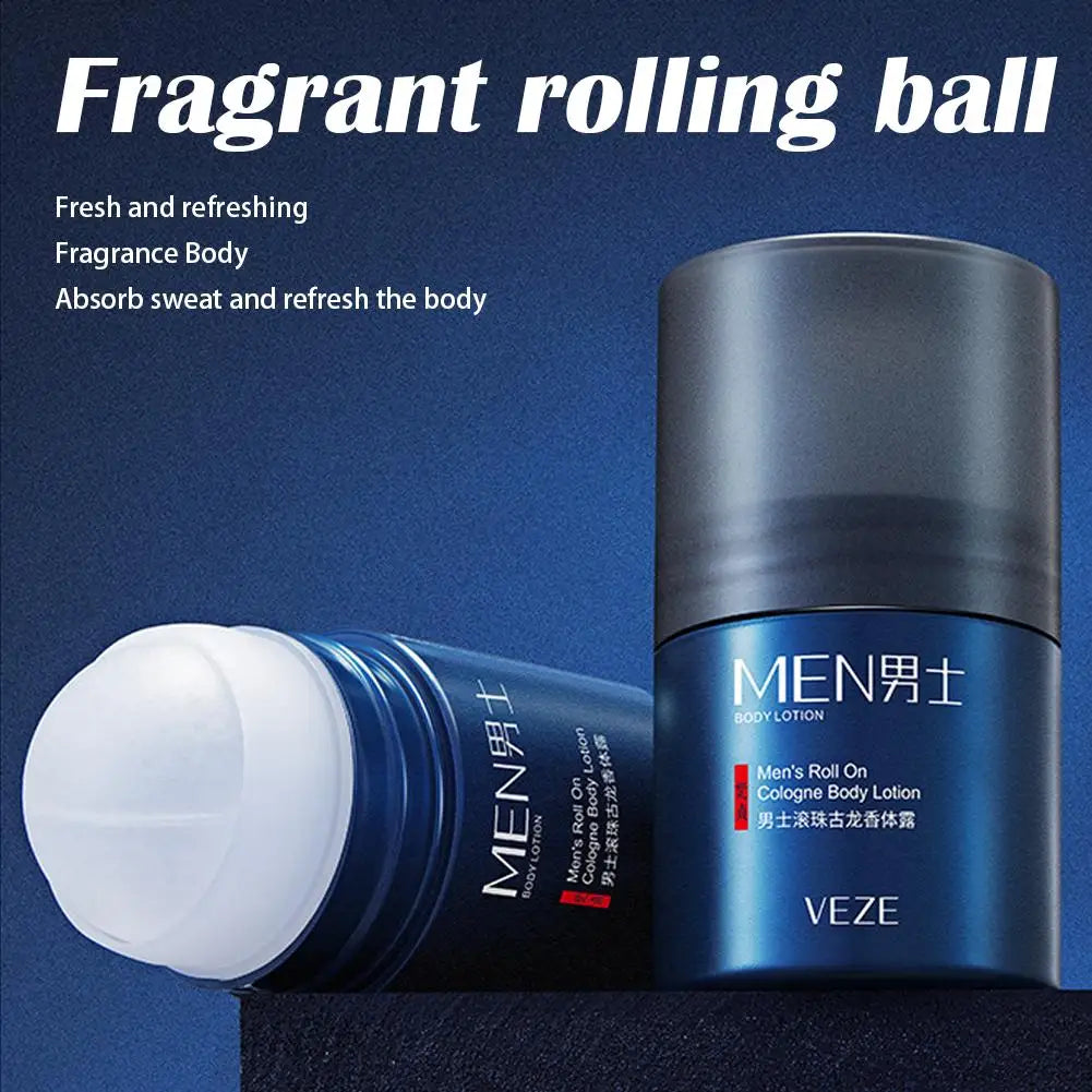 Portable Body Deodorant For Men Smooth Solid Stick Light and Fresh Scent  Men's Solid Perfume 72 Hour Odor Control for Sports