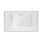 20Pcs Foldable Flip Shoe Storage Boxes Clear Plastic Shoes Case Shoe Organizer Dustproof, 33*23*14cm