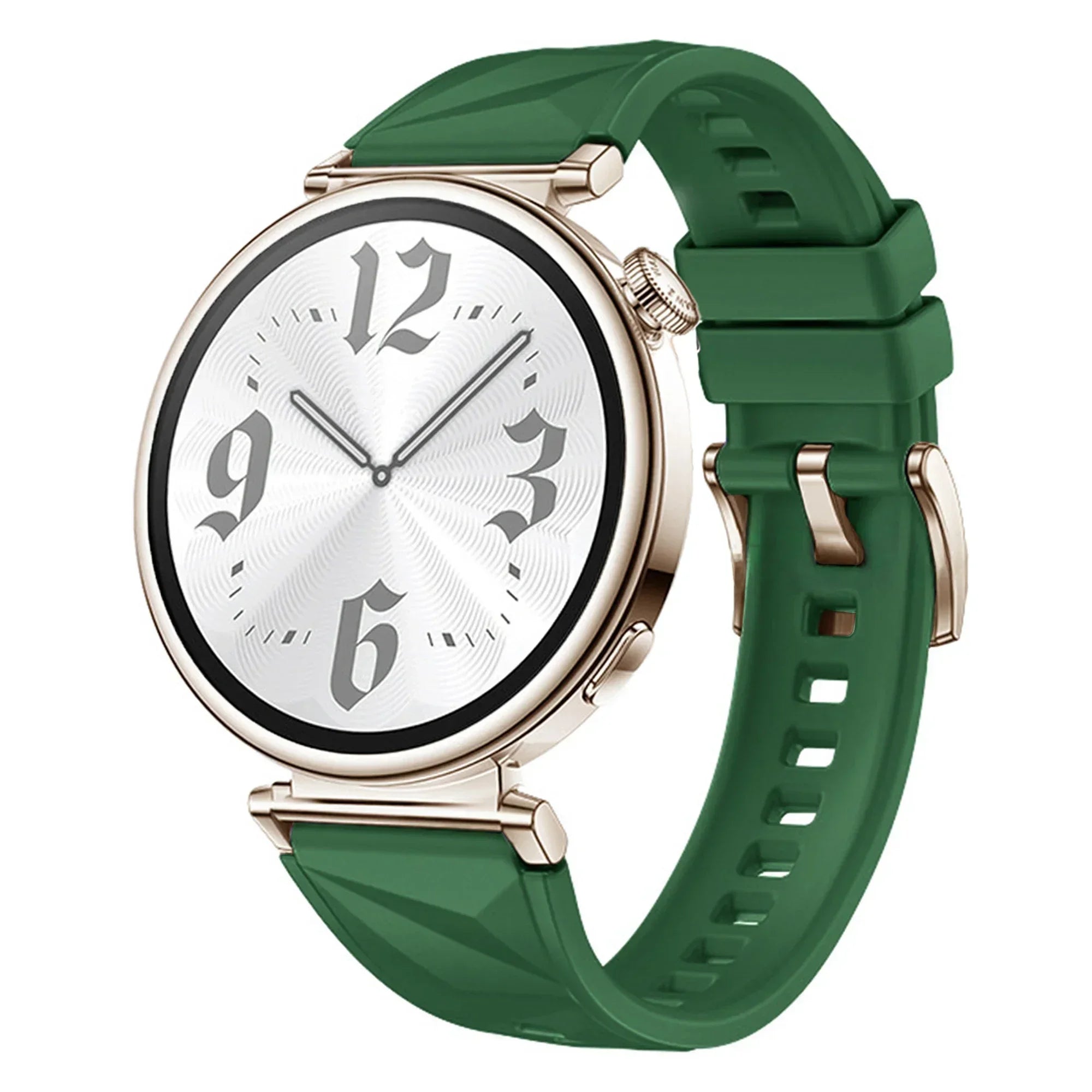 18mm Women Strap for Huawei Watch GT6/5 41mm Sport Silicone Replacement Band for Huawei Watch GT4 41mm Breathable 18mm Wristband