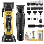 Hair Clippers for Men, Cordless Barber Clippers with LED Display 2299Hair Trimmer with Charging Base Professional Hair Clippers for Men, Cordless Barber Clipper T-Blade Beard Trimmer Foil Shaver Set, Rechargeable Electric Fad