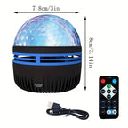 LED Starry Sky Northern Light Projector A Variety of Styles Projection Lamp with Remote Control Auto Rotate for Home Party Decor