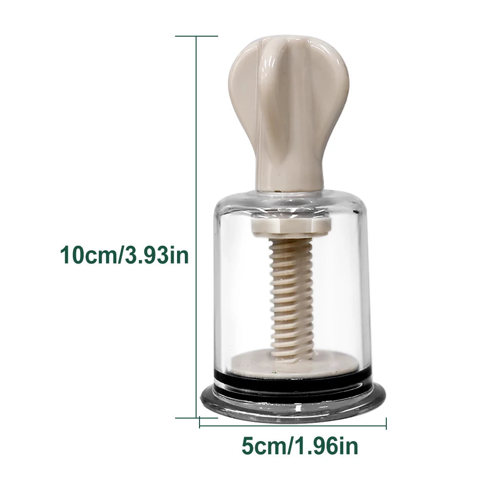 Professional Cupping Medical Chinese Vacuum Body Massager Vacuum Cupping Stimulation Nipple Sucker Inverted Suction Enlarger Cup