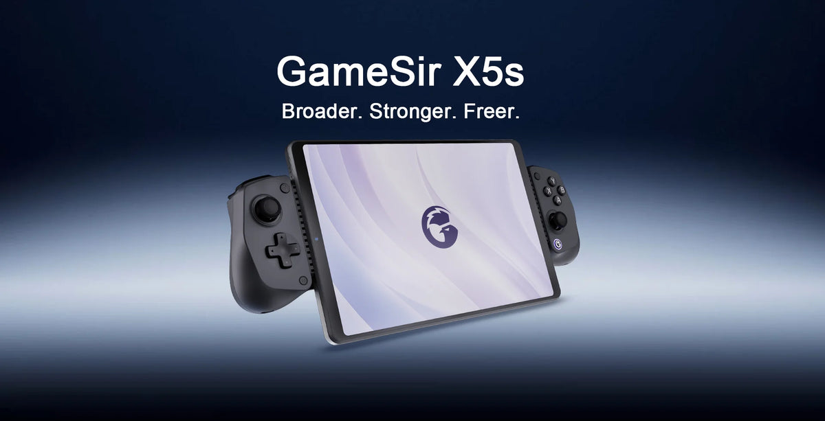 GameSir X5s Wireless Mobile Gaming Controller Bluetooth 2.4GHZ Connection Lightweight Design Hall Effect, No-Drift, App Customization