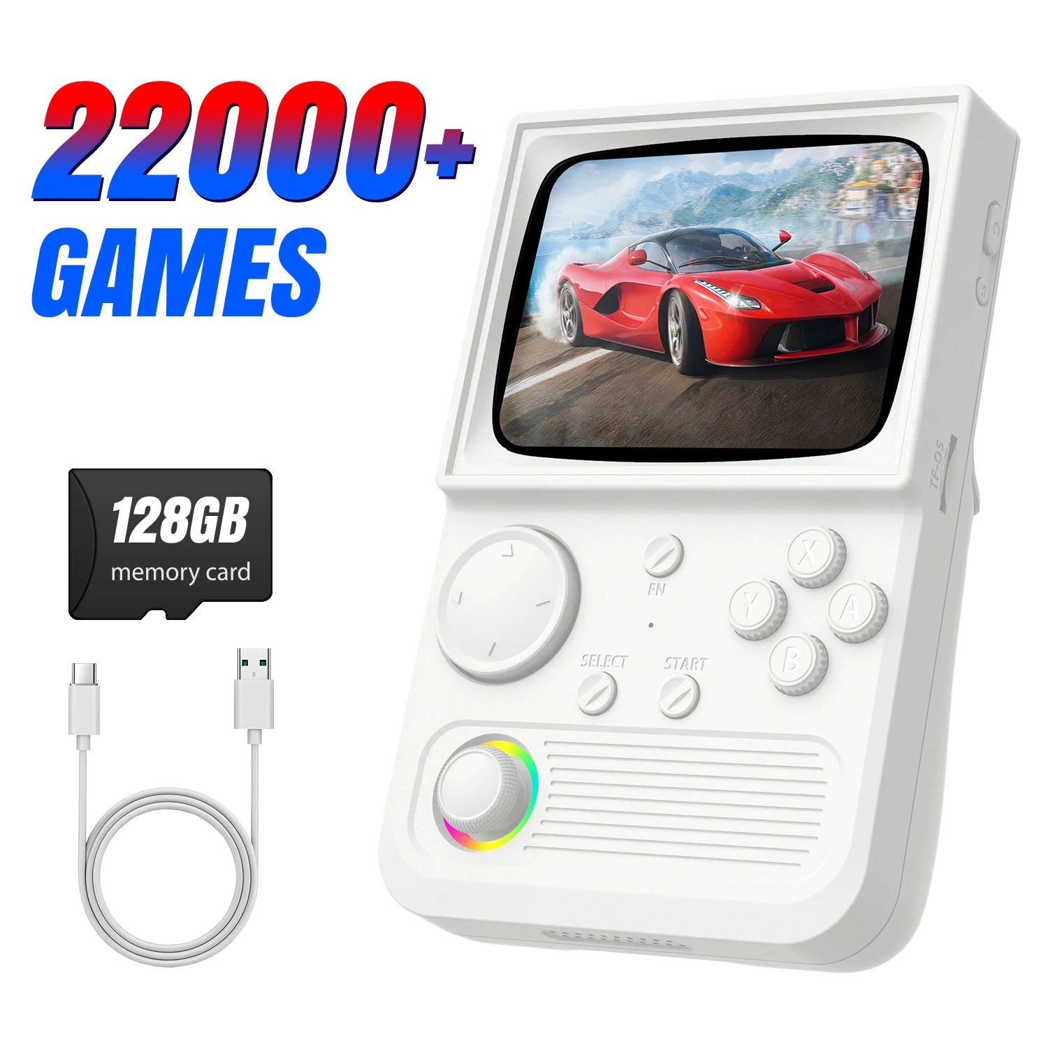 AISLPC R36T Handheld Game Console 18000+Game 3.5'' IPS Screen Wi-Fi Multiplayer Portable Pocket TV Video Console Ship From US