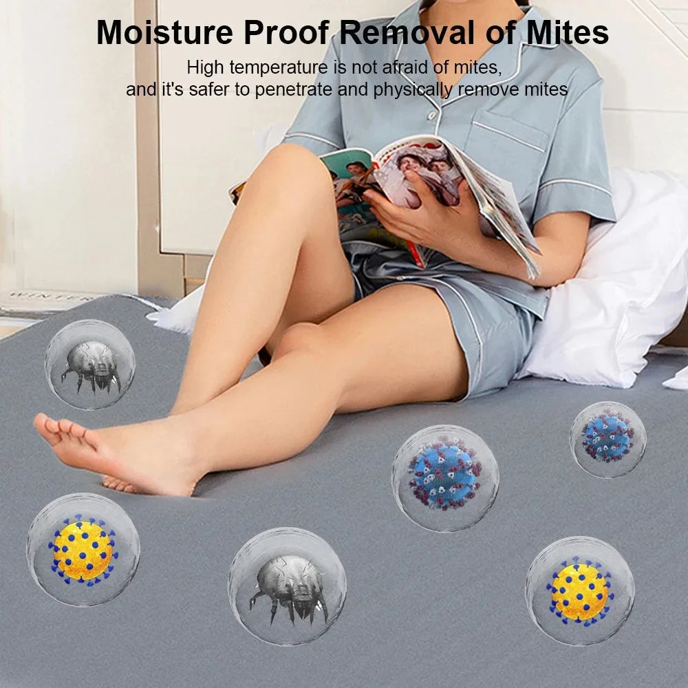 Electric Blanket 220V EU Plug Striped Printing Winter Insulation Heating Electric Blanket Constant Temperature Control