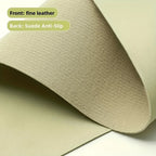 1pc Large Faux Leather Mouse Pad, Non-Slip Waterproof Desk Pad for Office, Desk, Mouse Pads for DeskEasy To Clean, Mouse Pads