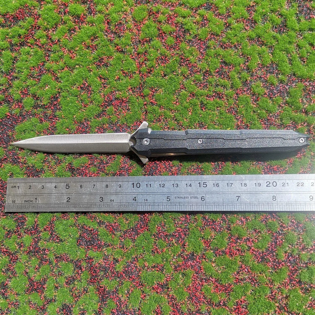 High Hardness Folding Multi-functional Stainless Steel Outdoor Survival Knife