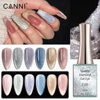 CANNI 16ml TPO FREE BaseCoat Topcoat Functional Gel Thick Basecoat Primer Diamond Glitter Matt Topcoat Nail Art UV LED Polish