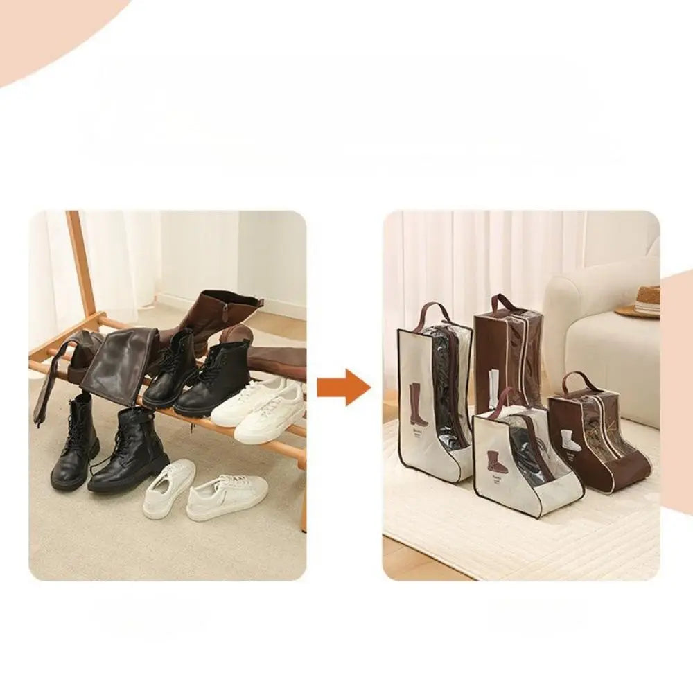 Boots Storage Bag, Tall Boots Storage/Protector Bag, Portable Waterproof Storage Bags Are Used for Travel Storage, Under The Bed