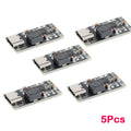 5Pcs/1pc TP5000 Charging Management Power Supply Module Board 2A Compatible 4.2V 8.4V Single and Double Lithium Batteries TYPE-C
