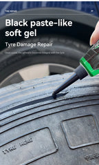 Tire Repair Glue Waterproof & High Temperature Resistant Black Sealing Waterproof And High-Temperature Resistant Repair Adhesive