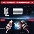 600DB Horn 12V Super Loud Car Electric Horn Dual Trumpets Air Horn Speaker For Car SUV Vehicle Boat Train Motorcycle RV Truck