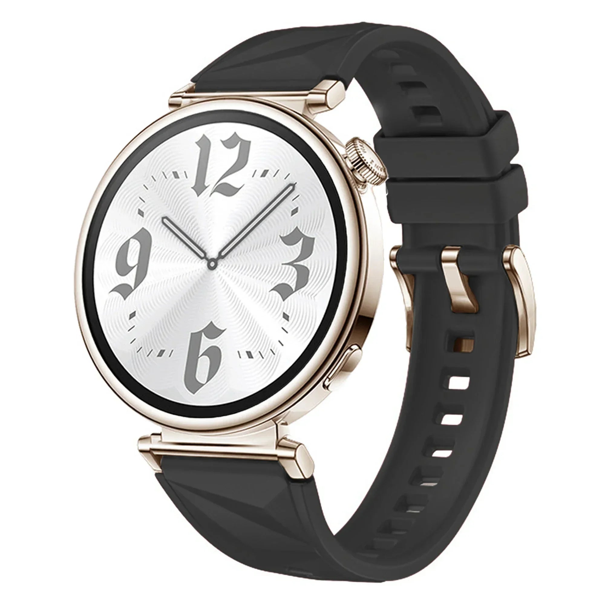 18mm Women Strap for Huawei Watch GT6/5 41mm Sport Silicone Replacement Band for Huawei Watch GT4 41mm Breathable 18mm Wristband