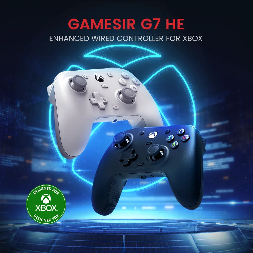 GameSir G7 HE Xbox Gaming Controller Hall Effect Gamepad for Xbox Series X, Xbox Series S, Xbox One, Steam and Windows PC