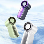 2026 New High-Speed Mini Handheld Small Fan, 100-Speed Small Wind Cannon USB Charging Battery Life Turbine Portable Outdoor Fan