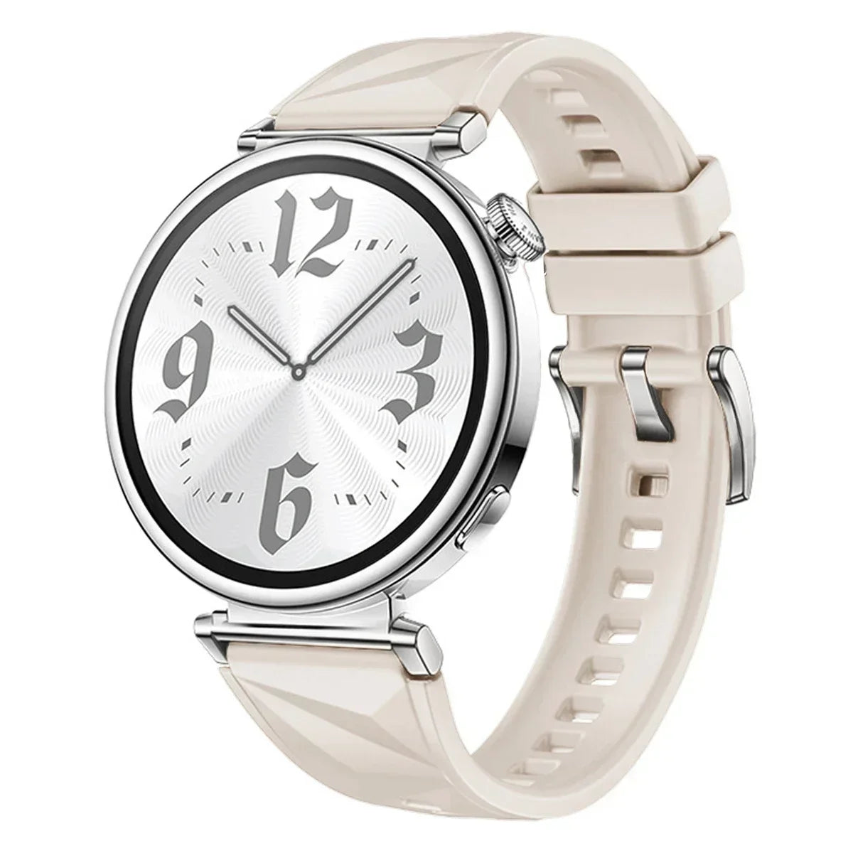 18mm Women Strap for Huawei Watch GT6/5 41mm Sport Silicone Replacement Band for Huawei Watch GT4 41mm Breathable 18mm Wristband