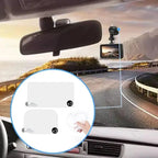 Car Electrostatic Sticker Auto Transparent Seamless Windshield Double-sided Stickers Dashcam Stability Transparent Antifall