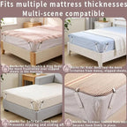 Bed Sheet Clips Adjustable Bed Sheet Holder Straps Set of 4 Elastic Fitted Bedding Clips Fasteners for Home Hotel