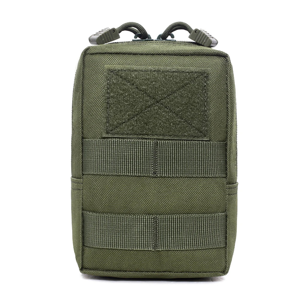 EDC Molle Tactical Pouch Waist Pack Compact Utility Pouches Waist Belt Bag Medical Bags Phone Case Outdoor Hunting Accessories