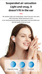 K09 Wireless Earphones Bluetooth Earbuds Dual Ear In-Ear Headphones with Digital Display Noise Reduction for Business And Sports