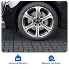 44-Piece Pack of Plastic Lock Floor Tiles, Lock Terrace Tiles, Ideal for Garden, Walkway, Balcony, Patio and Porch Decor