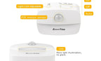 LED Night Light With Motion Sensor Light EU US Plug Socket Lamps Children Night Lights Wireless Wall Bedside Bedroom Night Lamp