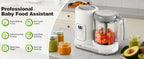 4-in-1 Auto-Clean, BPA-Free, for 4-12 Months Baby Food Maker Steamer Blender