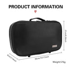 Barber Electric Clipper Bag Black Salon Hairdressing Tool Storage Bag Carrying High-capacity Travel Shaver Organizer Box Holder