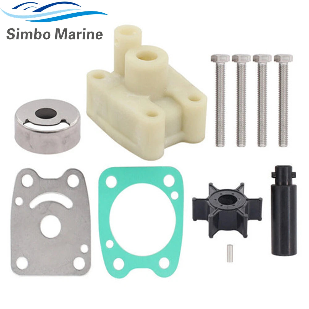 Water Pump Impeller Kit For Mercury Mariner 4hp 5hp 4A 5C Outboard Motor 47-96305M