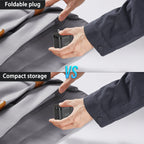 65W GaN Fast Charger with Retractable Cable, Foldable Plug, Quick Charging Block, for iPhone , Samsung , iPad, Android Phones