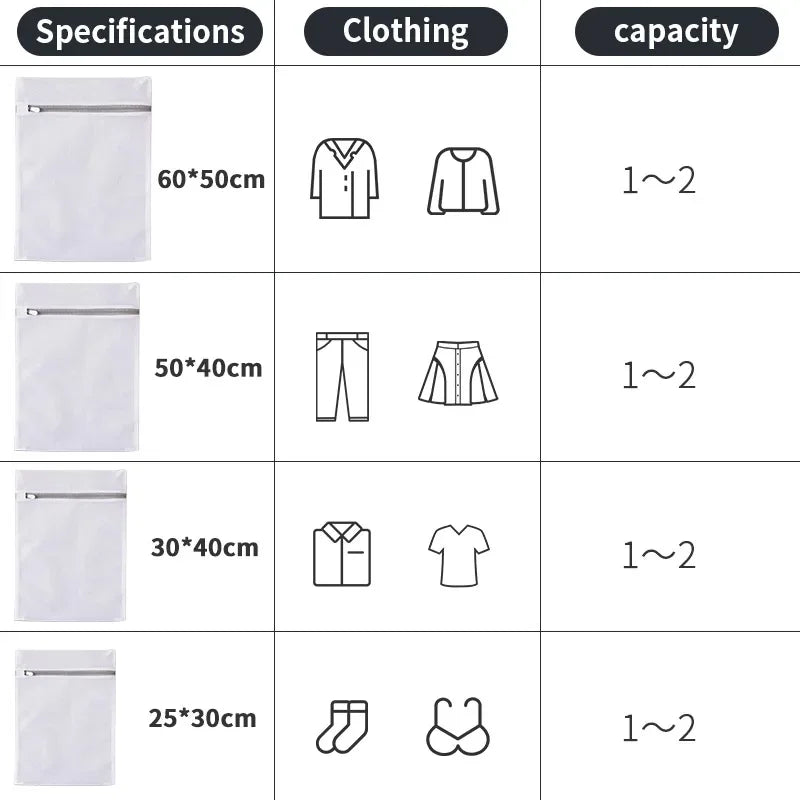 1/2/4/5/10Pcs Mesh Laundry Bags Durable Honeycomb Mesh Laundry Organizer Bags Reusable Washing Machines Bag Mesh Bra Bag