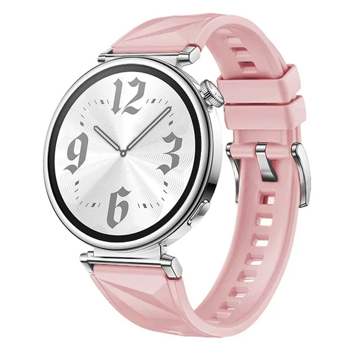 18mm Women Strap for Huawei Watch GT6/5 41mm Sport Silicone Replacement Band for Huawei Watch GT4 41mm Breathable 18mm Wristband