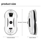 PuRuiKai Ultra Thin Robot Vacuum Cleaner Window Cleaning Robot Window Electric Glass Limpiacristales Remote Control For Home
