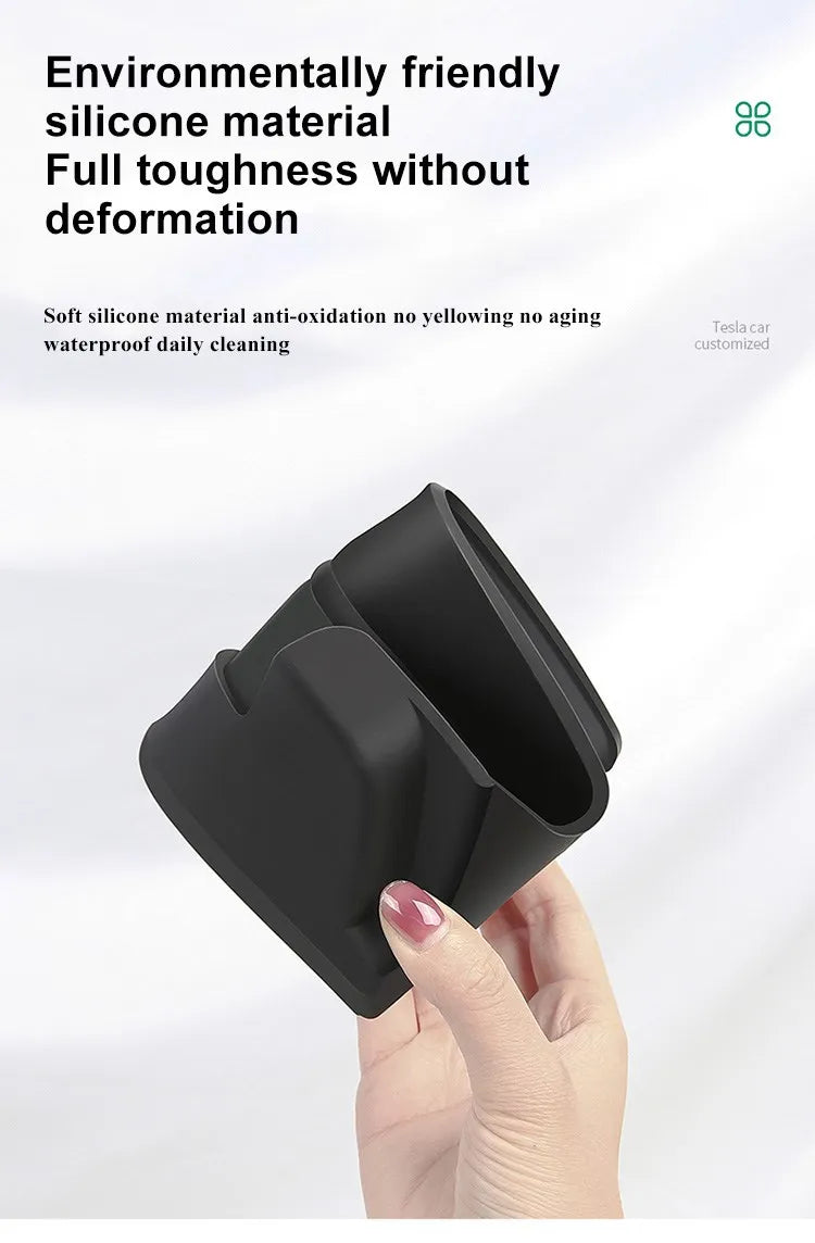 For Tesla Model 3 Model Y Accessories 2023 Central Control Armrest Box Phone Pocket Car Glasses Case Storage Tray Auto Parts