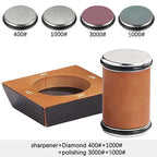4 Angles Rolling Knife Sharpener Kit For Straight Edge Roller Knife Sharpening With Industry Diamonds Whetstone Chef Knife Set