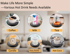 Coffee Cup Heater Mug Warmer USB Heating Pad Electic Milk Tea Water Thermostatic Coasters Cup Warmer For Home Office Desk DC 5V
