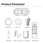 PuRuiKai Ultra Thin Robot Vacuum Cleaner Window Cleaning Robot Window Electric Glass Limpiacristales Remote Control For Home
